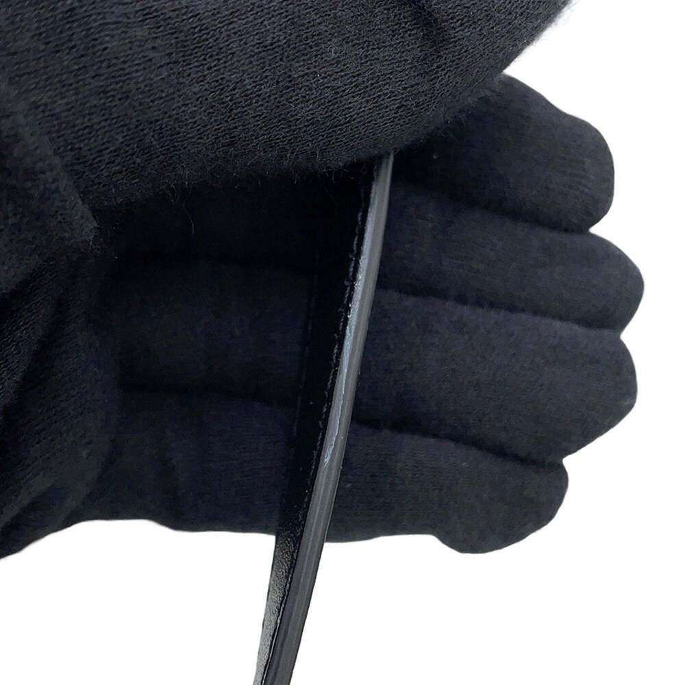 CHRISTIAN DIOR Black Leather Shoulder Bag - Picture 12 of 16